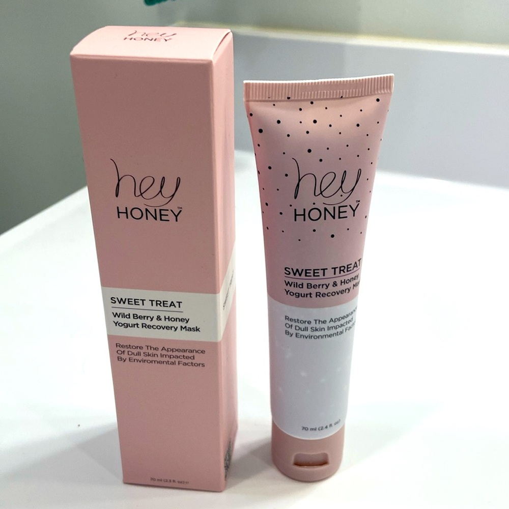 Hey Honey Sweet Treat Wild Berry & Honey Yogurt Recovery Mask 2.3 fl.oz